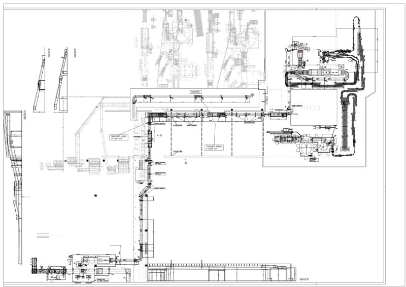 LINEA DI IMBOTTIGLIAMENTO USATA PER BOTTIGLIE PET COMPLETA-1