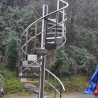 SCALA A CHIOCCIOLA H.4000-thumb-0