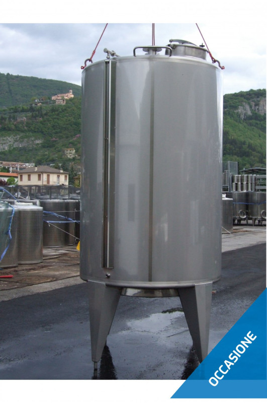 SERBATOIO ISOLATO PER SOLUZIONI CIP 34 HL A.304/A.316-1